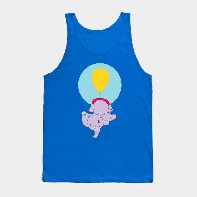 Baby elephant Tank Top by peace and love